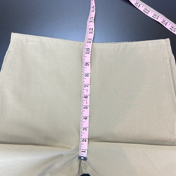 Lysse Olive Amber Crop Pants Pull On Pockets Stretch Twill Closet Staple Medium - Picture 12 of 16